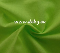 LIMETKA zelené - bavlněné prostěradlo s gumou