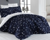 Bavlnn satn Liberta blue