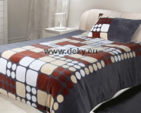 Povleen mikroply flanel kostky hnd